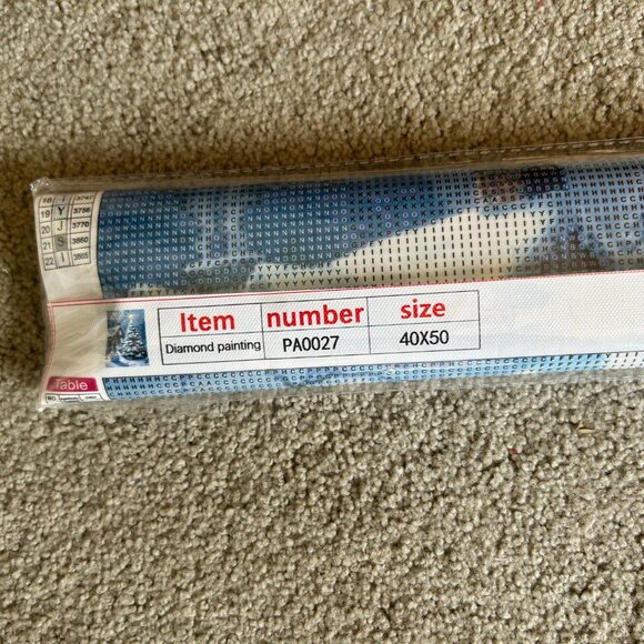 Christmas Diamond Painting Kits for Adult Winter Christmas Tree Snowman 5D - Picture 6 of 6